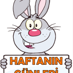 Okul Öncesi Haftanın Günleri